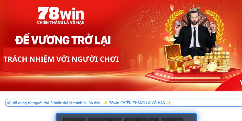 Về Chúng Tôi - Nhà Cái 78win Đẳng Cấp Quốc Tế 3 Nhà cái có trách nhiệm cao với an toàn thông tin người chơi